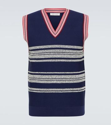 Wales Bonner Shade striped sweater vest