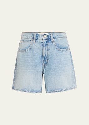 Walker High Rise Relaxed Jean Shorts