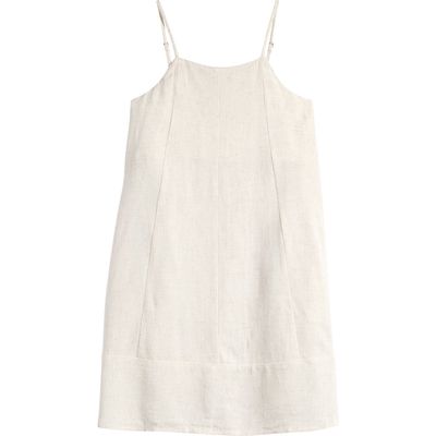 Walking on Sunshine Kids' A-Line Dress in Oatmeal 