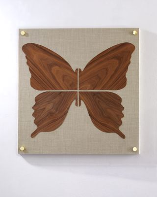 Walnut Butterfly Artwork