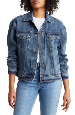 Walter Baker Shawna Denim Jacket in Dark Wash 