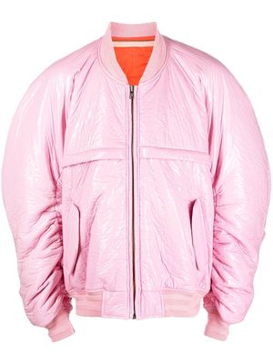 Walter Van Beirendonck Cercle bomber jacket - Pink