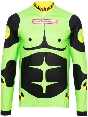 Walter Van Beirendonck Dummy cycling vest - Green