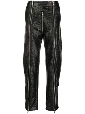 Walter Van Beirendonck Ufo straight-leg trousers - Black