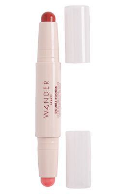 Wander Beauty Double Booked Lip Cream & Conditioner in Happy Hour Rosy Plum