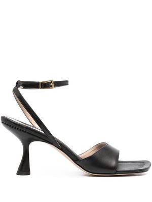 Wandler 80mm leather heeled sandals - Black