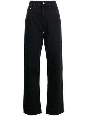 Wandler Comfort Poppy straight-leg jeans - Black