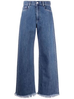 Wandler high-rise wide-leg jeans - Blue
