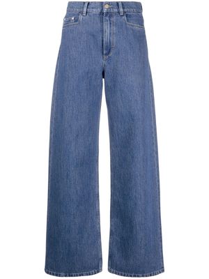 Wandler high-waisted wide-leg jeans - Blue