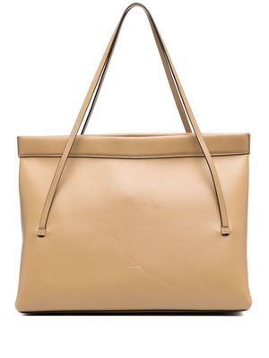 Wandler Joanna leather shoulder bag - Neutrals