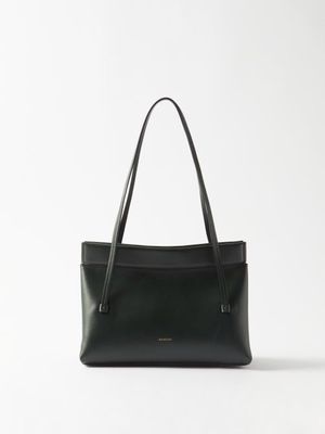 Wandler - Joanna Mini Leather Shoulder Bag - Womens - Dark Green