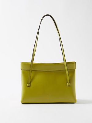Wandler - Joanna Mini Leather Shoulder Bag - Womens - Light Green