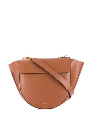 Wandler large Hortensia tote bag - Brown