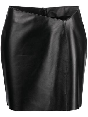 Wandler Leto leather miniskirt - Black