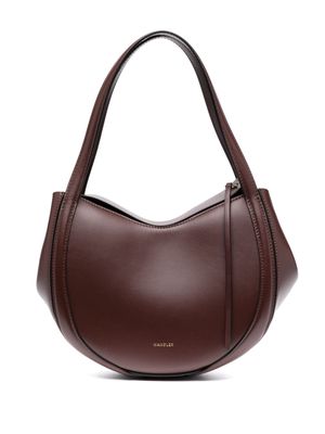 Wandler Lin leather tote bag - Brown