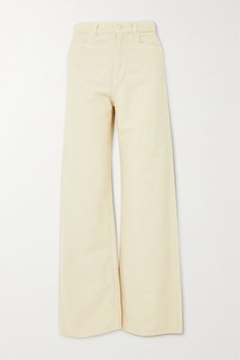Wandler - Magnolia Cotton-corduroy Wide-leg Pants - Cream