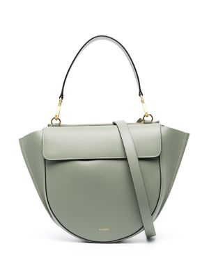 Wandler medium Hortensia leather tote bag - Green