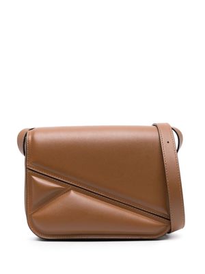 Wandler medium Oscar leather crossbody bag - Brown