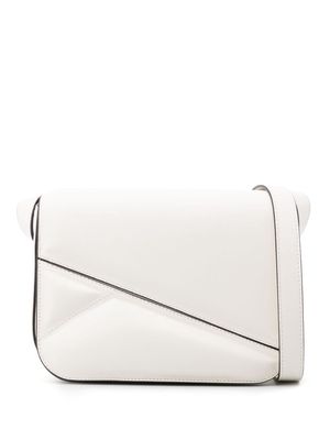 Wandler medium Oscar leather crossbody bag - White