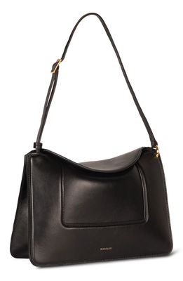 Wandler Penelope Calfskin Leather Shoulder Bag in Black 3200