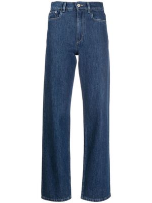 Wandler Poppy high-waist straight jeans - Blue