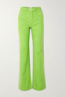Wandler - Rose High-rise Cotton-corduroy Skinny Jeans - Green