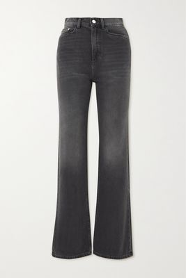 Wandler - Rose Recycled High-rise Straight-leg Jeans - Black
