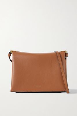 Wandler - Uma Box Leather Shoulder Bag - Brown