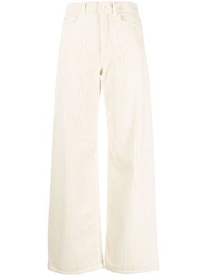 Wandler wide-leg corduroy trousers - Neutrals