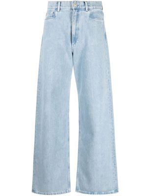 Wandler wide-leg denim jeans - Blue