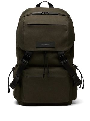 WANT Les Essentiels Bishop cotton canvas backpack - Green