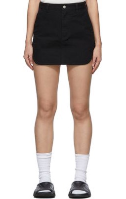 WARDROBE.NYC Black Carhartt Edition WIP Miniskirt