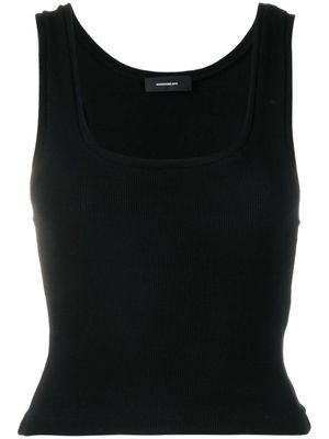 WARDROBE.NYC Black Sleeveless Vest Top