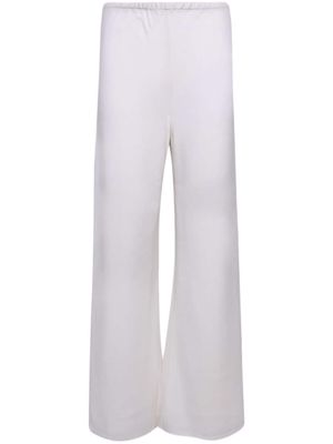 WARDROBE.NYC cropped wide-leg trousers - White