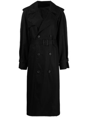 WARDROBE.NYC double-breasted trench coat - Black