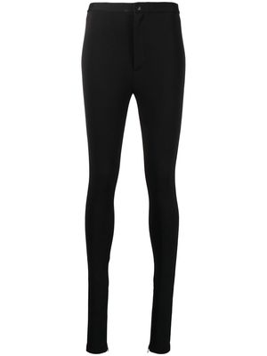 WARDROBE.NYC high-waist skinny trousers - Black
