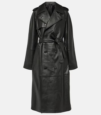 Wardrobe.NYC Leather trench coat