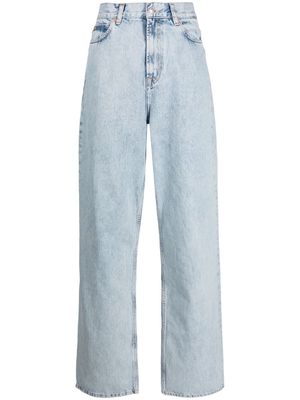 WARDROBE.NYC low-rise straight-leg jeans - Blue
