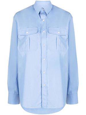 WARDROBE.NYC Oversize cotton shirt - Blue