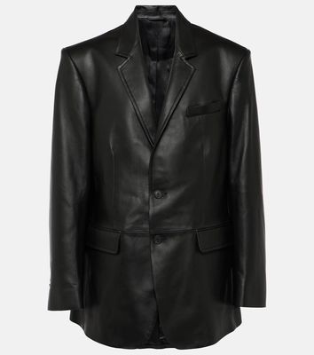 Wardrobe.NYC Oversized leather blazer