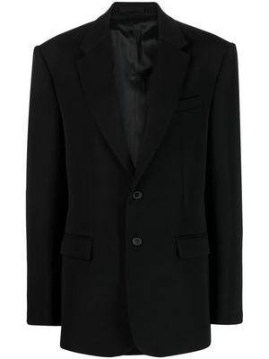 WARDROBE.NYC relaxed-fit single-breasted blazer - Black