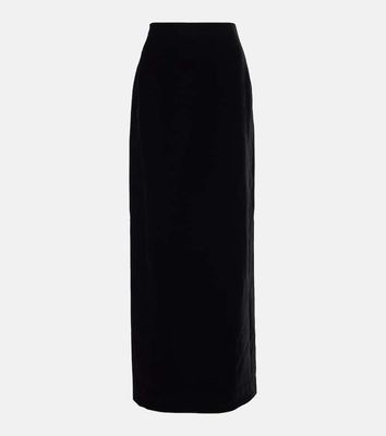 Wardrobe.NYC Velvet maxi skirt