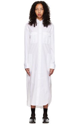 WARDROBE.NYC White Shirt Midi Dress