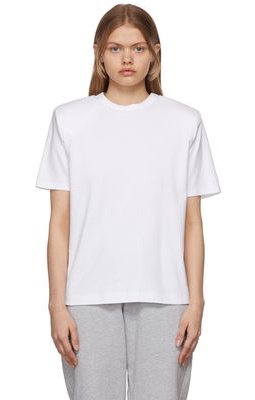 WARDROBE.NYC White Shoulder Pads T-Shirt