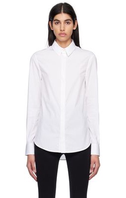 WARDROBE.NYC White Spread Collar Shirt