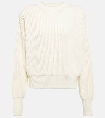 Wardrobe.NYC x Hailey Bieber HB virgin wool sweater