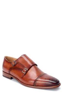 Warfield & Grand Hemlock Monk Strap Loafer in Tan