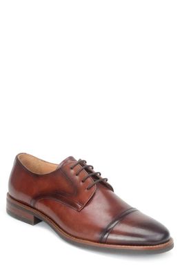 Warfield & Grand Otis Cap Toe Derby in Cognac