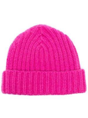 Warm-Me chunky-knit cashmere beanie - Pink