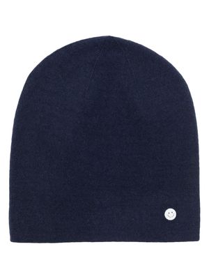 Warm-Me Damian smiley-face beanie - Blue